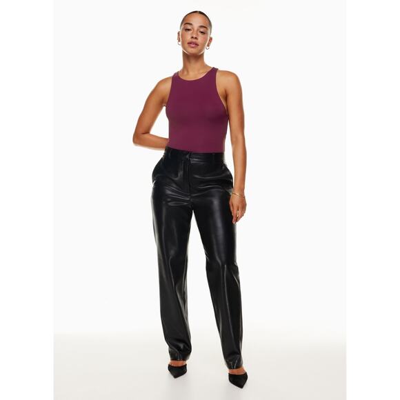 Aritzia Tops - Aritzia Babaton | Contour 90’s Bodysuit Sleeveless Scoop Neck Sz Small Work